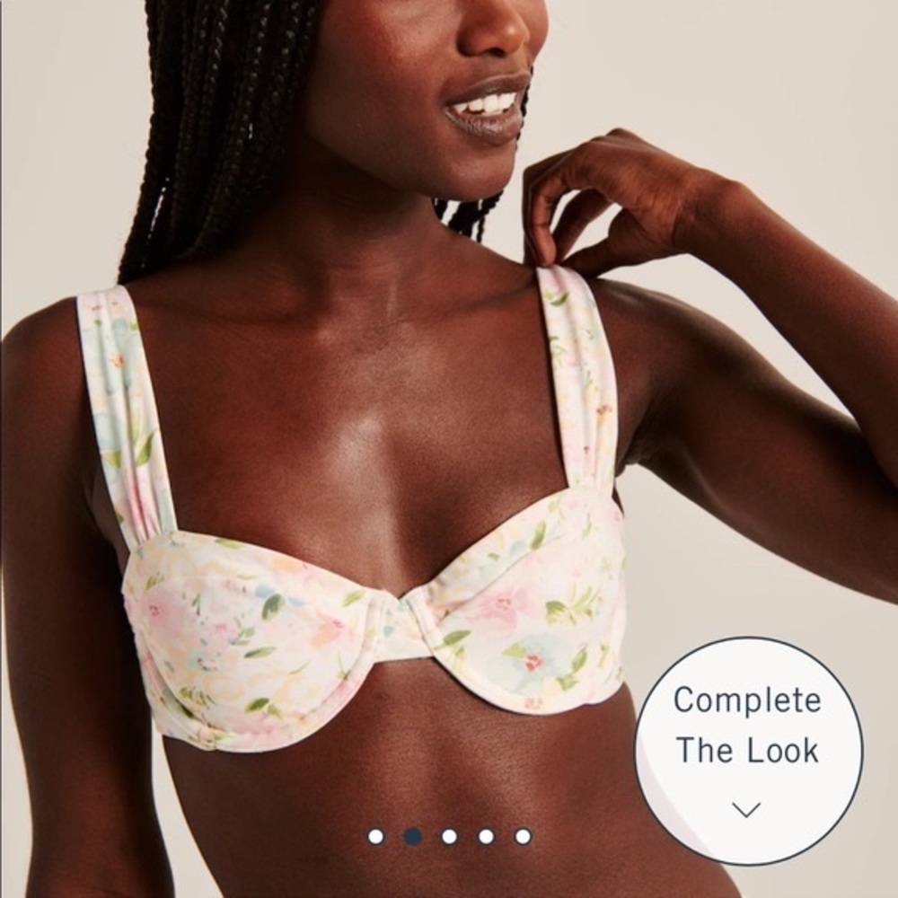 Abercrombie & Fitch Wide Strap underwire bikini top